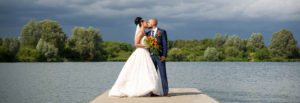 A wedding at Lakeview Marquee, Fairlop Waters Country Park